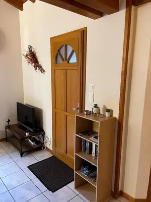 Télévision ou salle de divertissement dans l'établissement Grand gîte du Bruleux 11 personnes