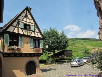 Vue générale sur la montagne ou vue sur la montagne depuis l'appartement