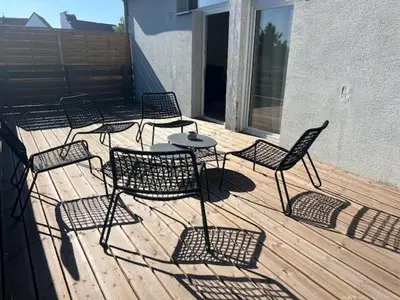 Balcon ou terrasse dans l'établissement Duplex LOUIS