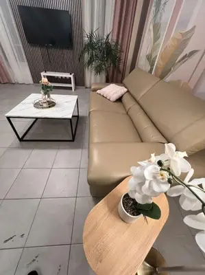 Coin salon dans l'établissement Esprit Palace, coeur de Mulhouse