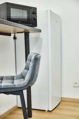 Coin salon dans l'établissement BE-3D - Joli 3 pièces tout équipé pour 1-4 pers au 3ème étage au centre de Mulhouse