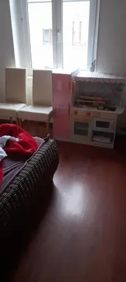 Un ou plusieurs lits dans un hébergement de l'établissement Privat Zimmer in rue des abeilles