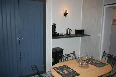 Plateau bouilloire dans l'établissement Gîte étape des Brimbelles