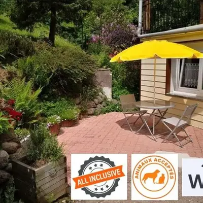 Appartement cosy à La Bresse avec terrasse et parking