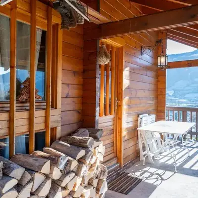 Chalet Terrasse Plein Sud