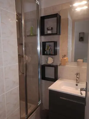 Salle de bains dans l'établissement La Bresse OURSON