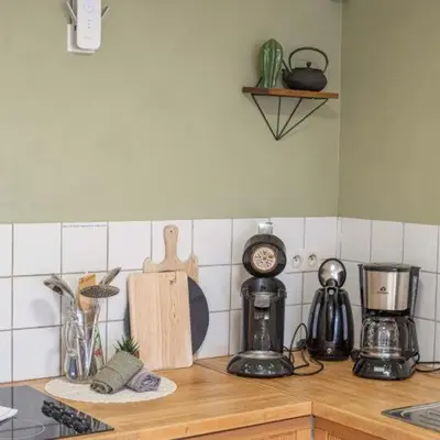 Cuisine ou kitchenette dans l'établissement Le Lipa - gite cosy avec vue imprenable