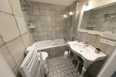Salle de bains dans l'établissement Origin'Alsace