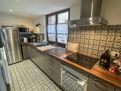 Cuisine ou kitchenette dans l'établissement Origin'Alsace