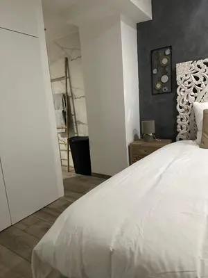 Un ou plusieurs lits dans un hébergement de l'établissement Grand logement proche Colmar au calme parking wifi