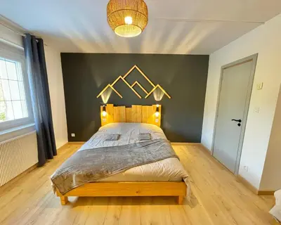 Plan de l'établissement Gîte 15 personnes Sauna et Spa