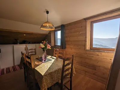 Plan de l'établissement Gîte rural Vosges, 6 pers., WiFi, parking, vélos bienvenue - FR-1-589-760