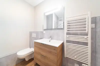 Salle de bains dans l'établissement La Tigresse Colmar Centre