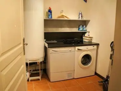 Cuisine ou kitchenette dans l'établissement Gîte d'Amandine
