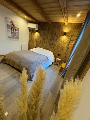 Un ou plusieurs lits dans un hébergement de l'établissement Le hameau des roches
