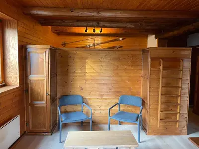 Coin salon dans l'établissement Cabanon
