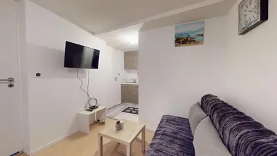 Télévision ou salle de divertissement dans l'établissement Le Napoléon Mulhouse