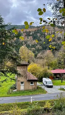 Paysage naturel près de la maison de vacances