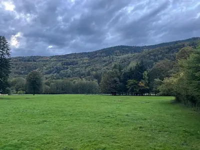 Paysage naturel près de la maison de vacances