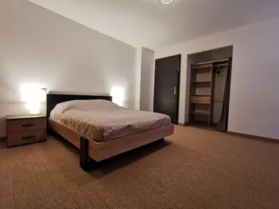 Un ou plusieurs lits dans un hébergement de l'établissement Appartement 4 personne