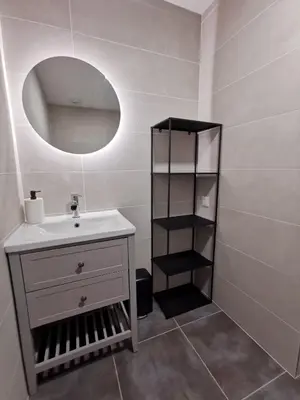 Salle de bains dans l'établissement Appartement 4 personne