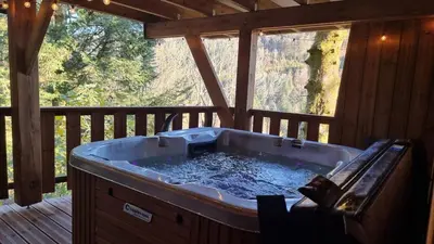 Plan de l'établissement Chalet le Dahu-Calm-Jacuzzi-Free parking lot