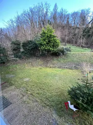 Jardin de l'établissement Gîte Cigogne et Sanglier