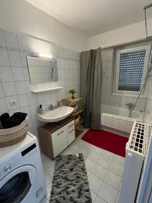 Salle de bains dans l'établissement ALB Appartement