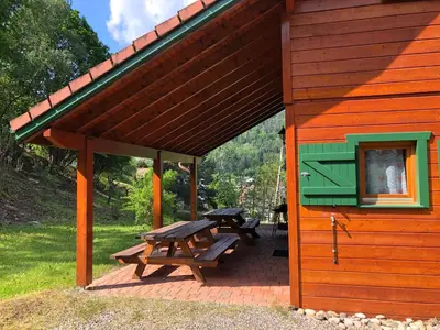 Jardin de l'établissement Chalet de Fréland