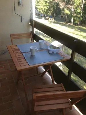 Balcon ou terrasse dans l'établissement Un séjour ressourçant en Alsace entre vignes et montagnes l'Escapade Barochaise à 20mn de Colmar
