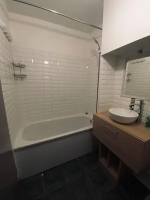 Salle de bains dans l'établissement T1 Sympathique logement a Thann