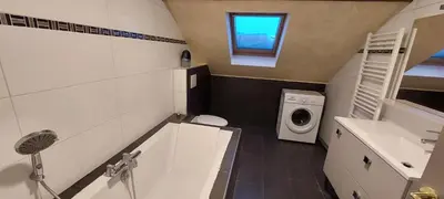 Salle de bains dans l'établissement appart masevaux 103 m2