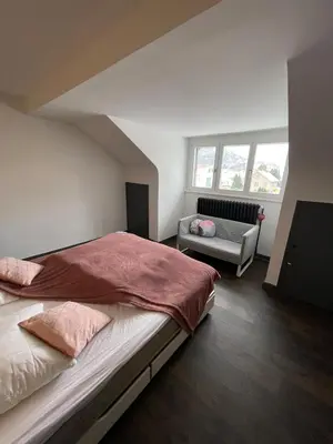 Un ou plusieurs lits dans un hébergement de l'établissement Lysgaard Cosy Cottage