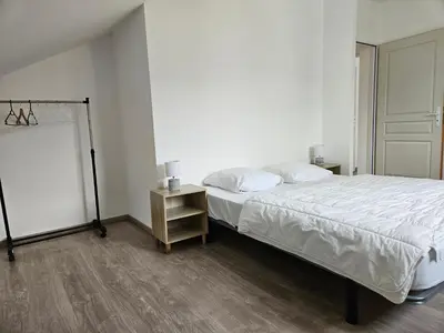 Un ou plusieurs lits dans un hébergement de l'établissement Le gîte des Vosges 1