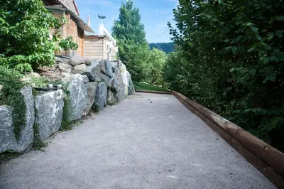 Plan de l'établissement chalets les biches