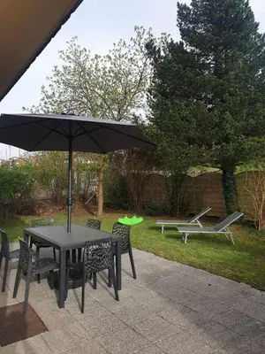 Jardin de l'établissement Chez Carine et Jonathan