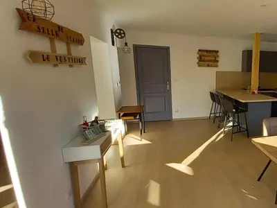 Plan de l'établissement Gite famille & bain nordique, Chez Bubu, école rénovée au cœur des Vosges
