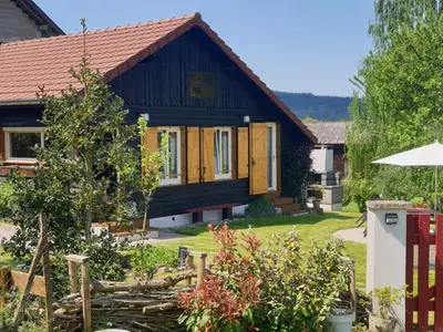 Jardin de l'établissement Chalet cosy dans les Vosges, cadre paisible, 4 pers. - FR-1-589-792