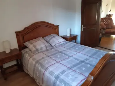 Un ou plusieurs lits dans un hébergement de l'établissement appartement de vacances