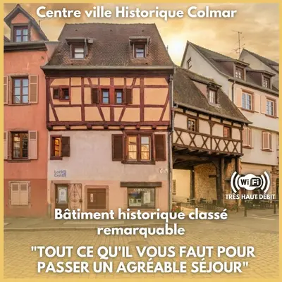 Plan de l'établissement Au Vieux Porche Colmar