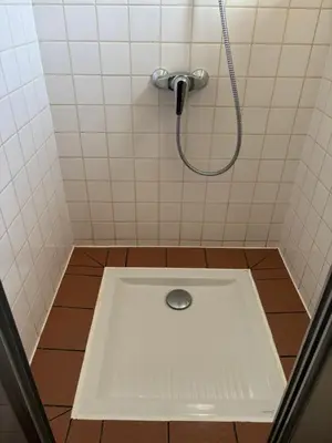 Salle de bains dans l'établissement Appartement typique 3 pièces - La Bresse