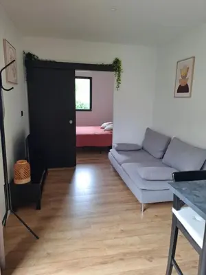 Coin salon dans l'établissement Studio à la campagne
