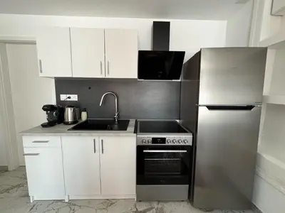 Cuisine ou kitchenette dans l'établissement Studio 1 room 25 sqf