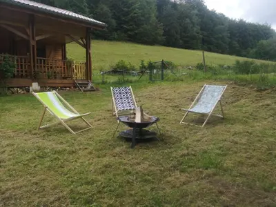 Jardin de l'établissement Au petit bonheur