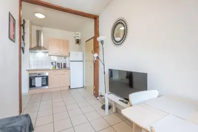 Cuisine ou kitchenette dans l'établissement Bel appartement 4Pers Stationnement Gratuit Centre