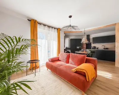 Cuisine ou kitchenette dans l'établissement Saint-Louis - Cozy Apartment Close to Switzerland & Train Station