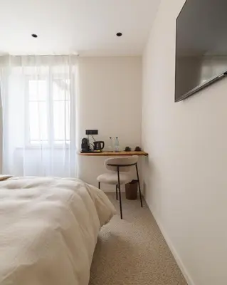 Un ou plusieurs lits dans un hébergement de l'établissement Ma.maison