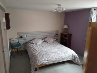Un ou plusieurs lits dans un hébergement de l'établissement Maison de vacances centre Alsace