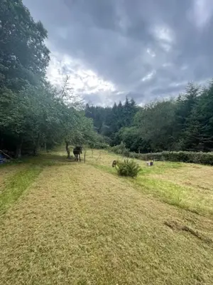 Paysage naturel près de la maison de vacances