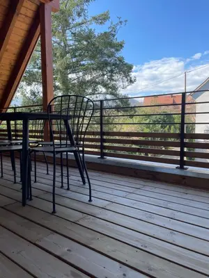 Balcon ou terrasse dans l'établissement La Clé des vignes 2